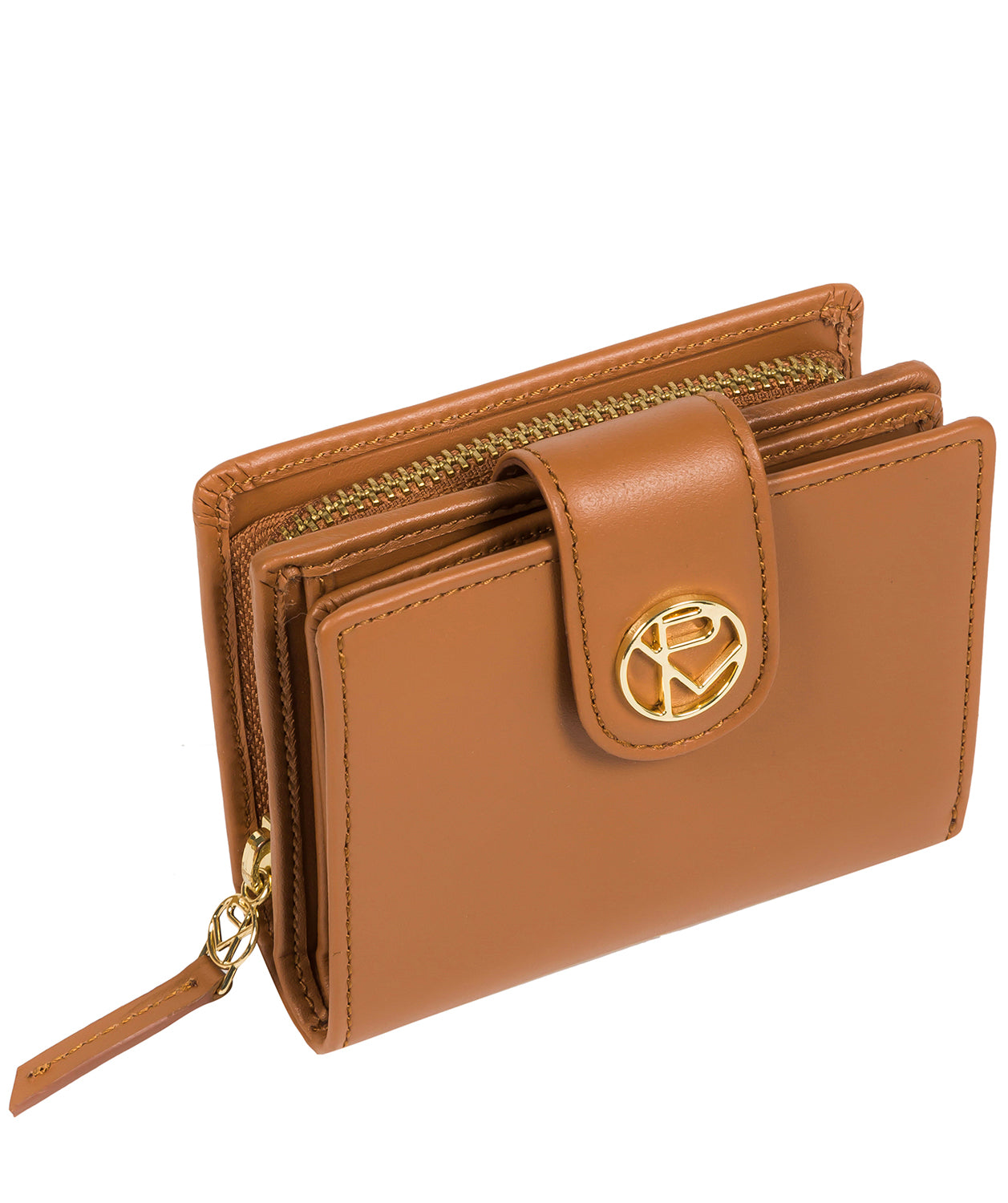 'Avignon' Saddle Tan Leather Purse