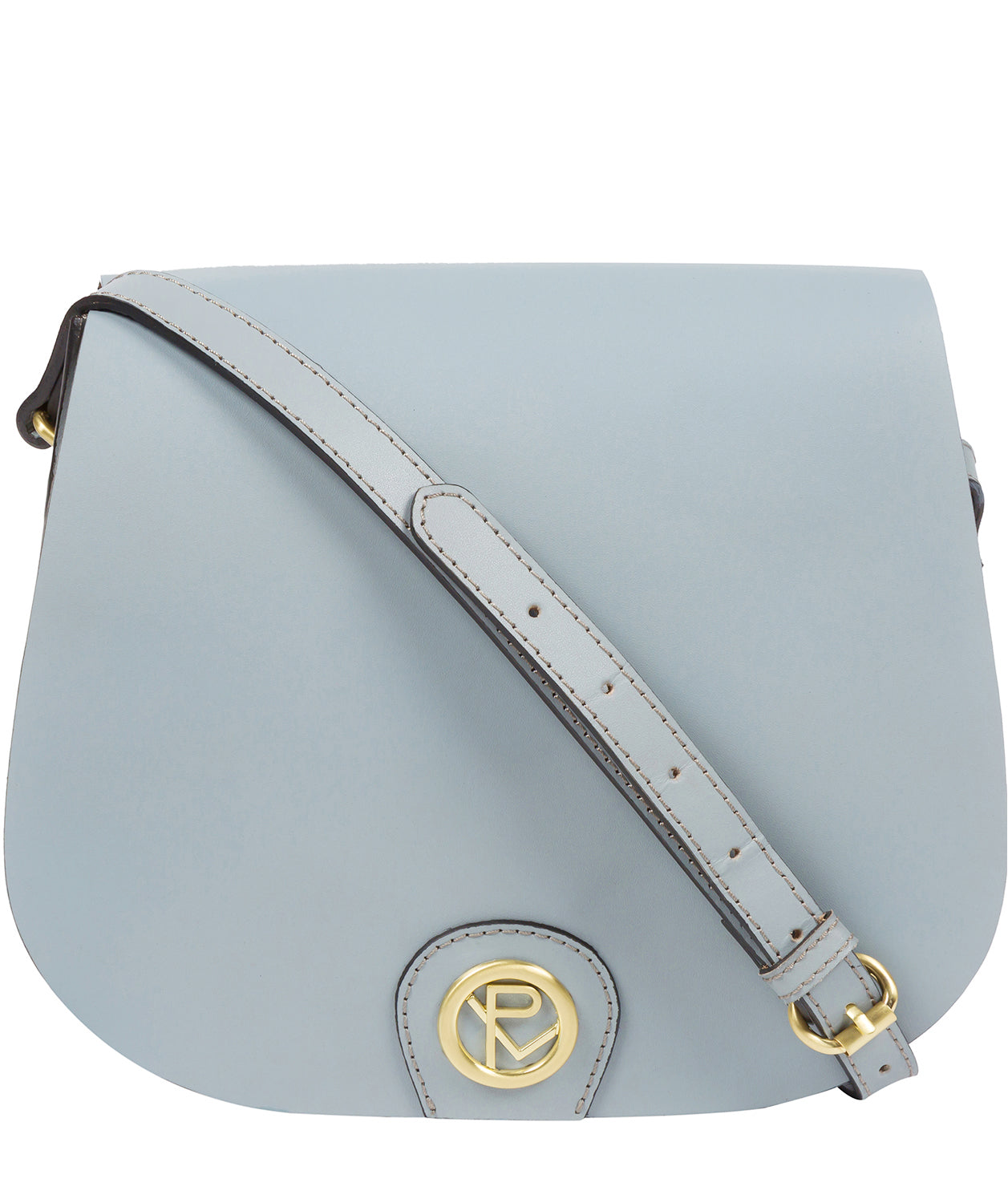'Ambleside' Cashmere Blue Leather Cross Body Bag