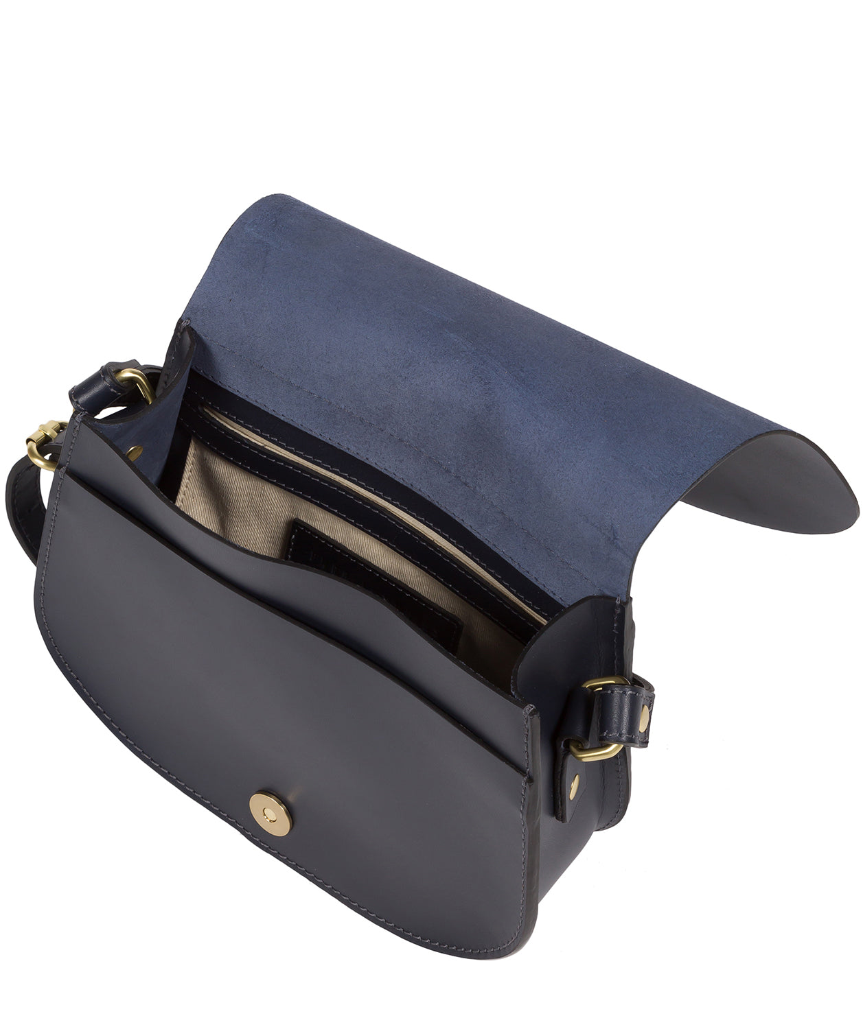 'Coniston' Navy Leather Cross Body Bag