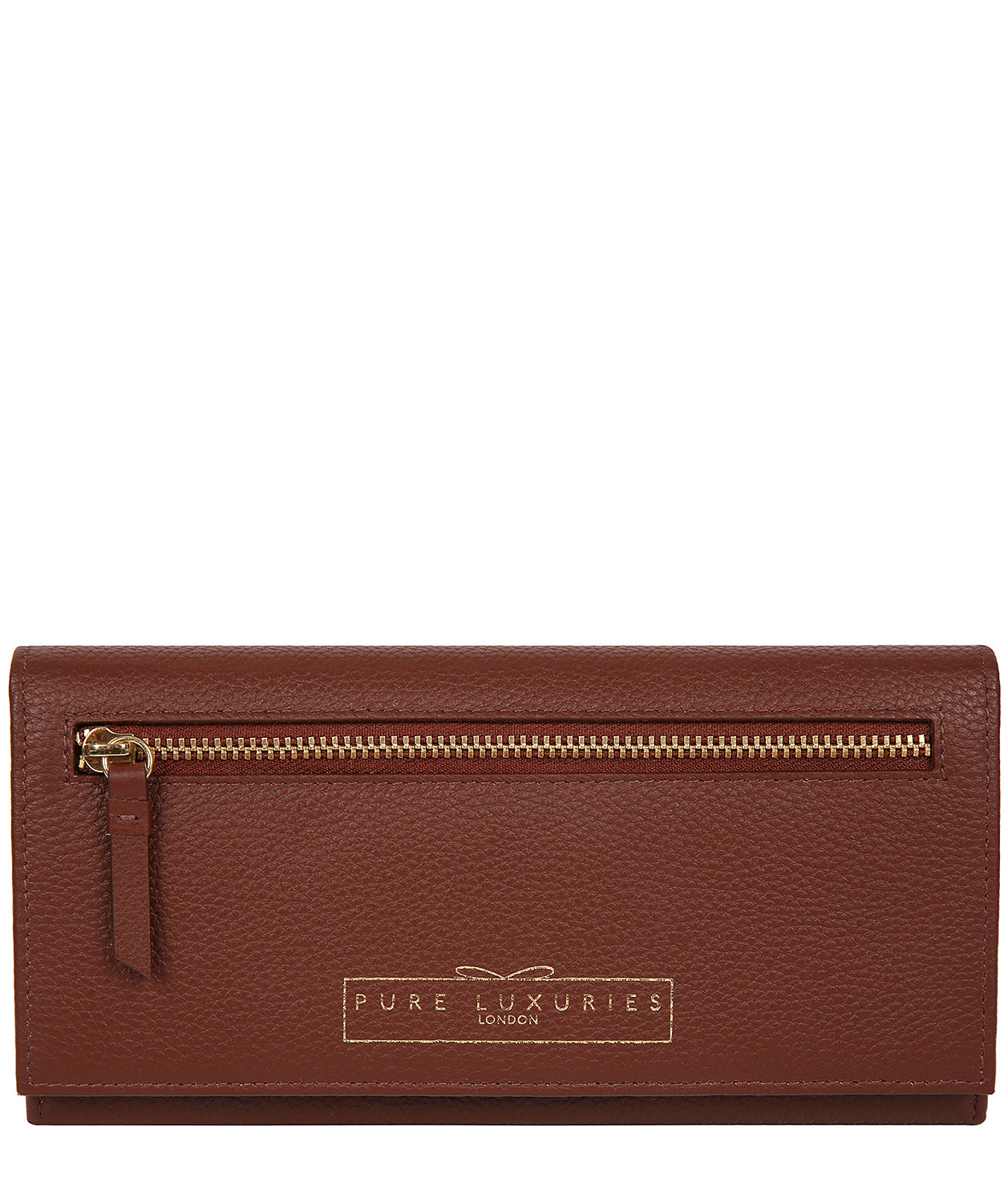 'Monika' Nut Leather Purse