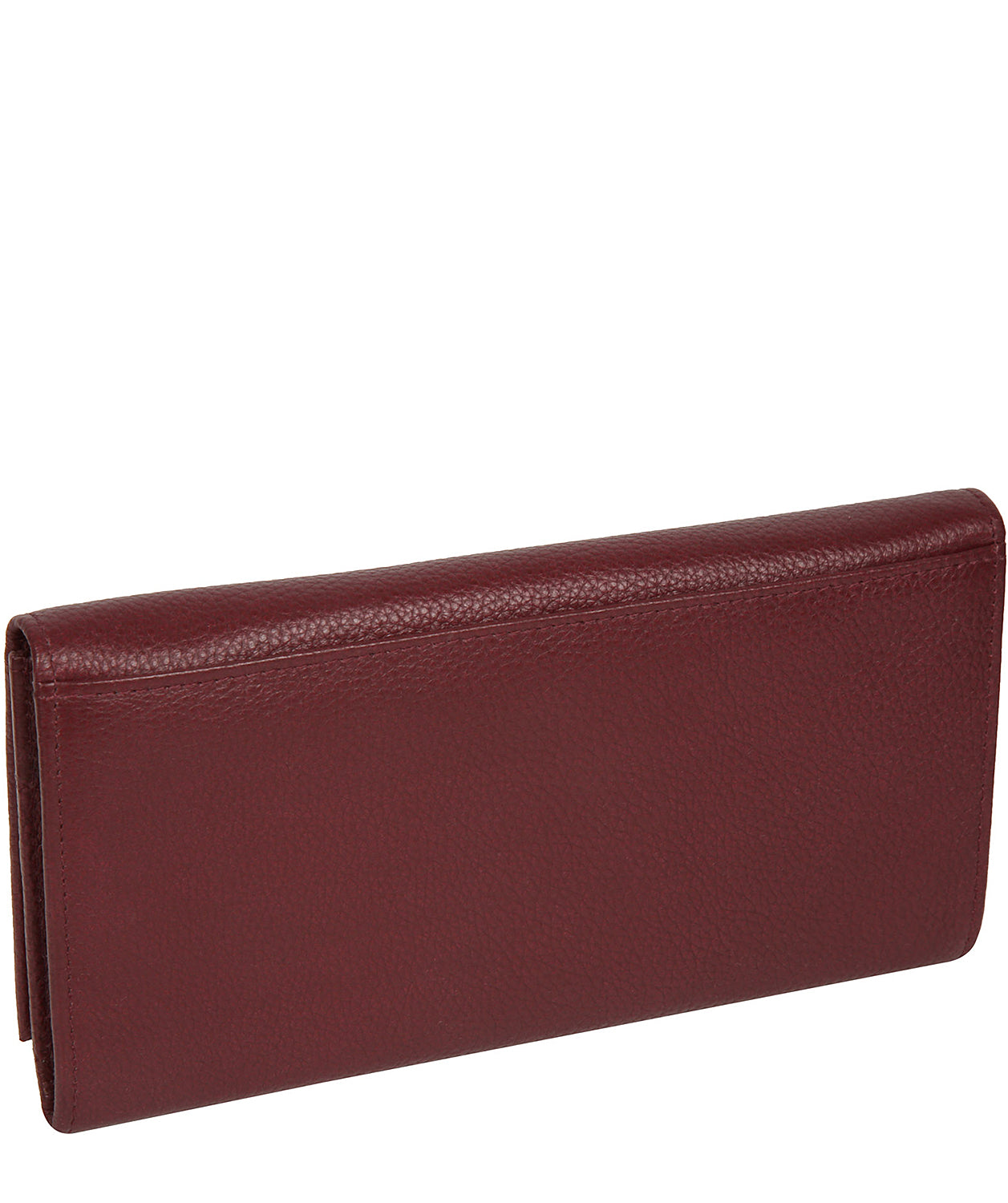 'Monika' Pomegranate Leather Purse