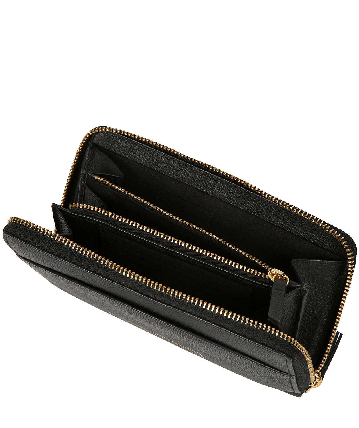 'Jenika' Black Leather Purse