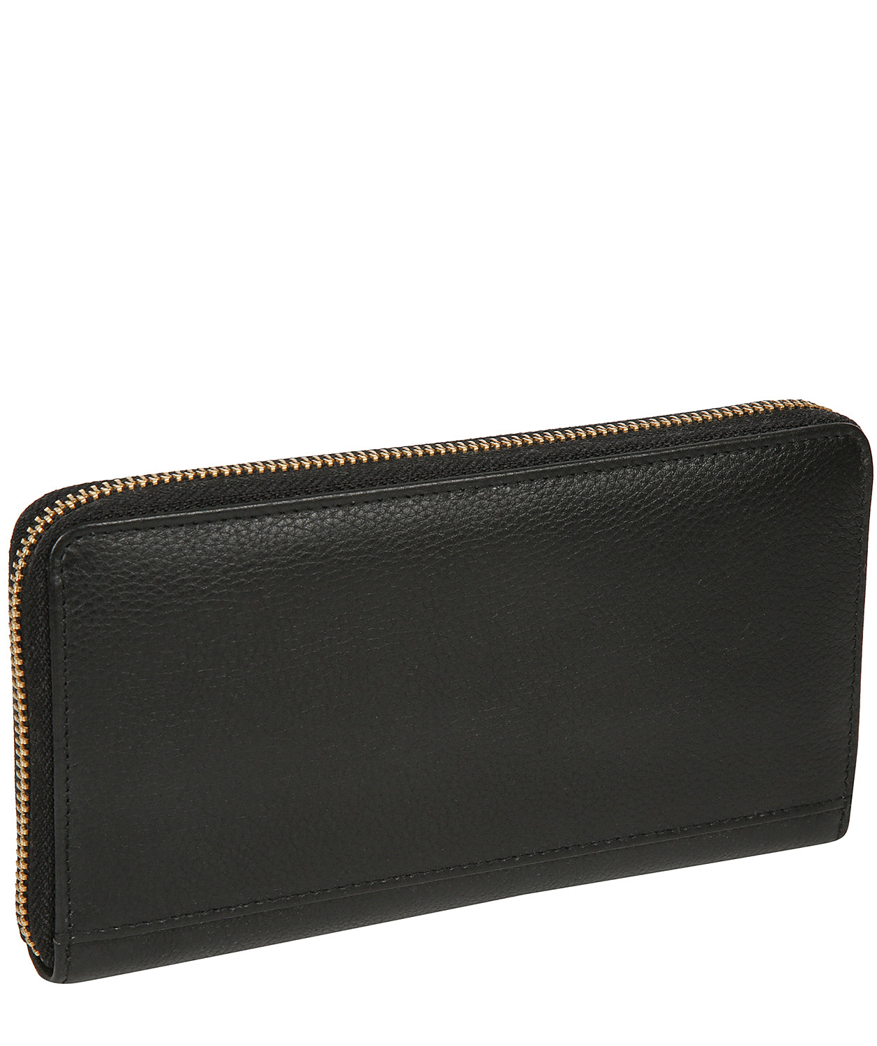 'Jenika' Black Leather Purse