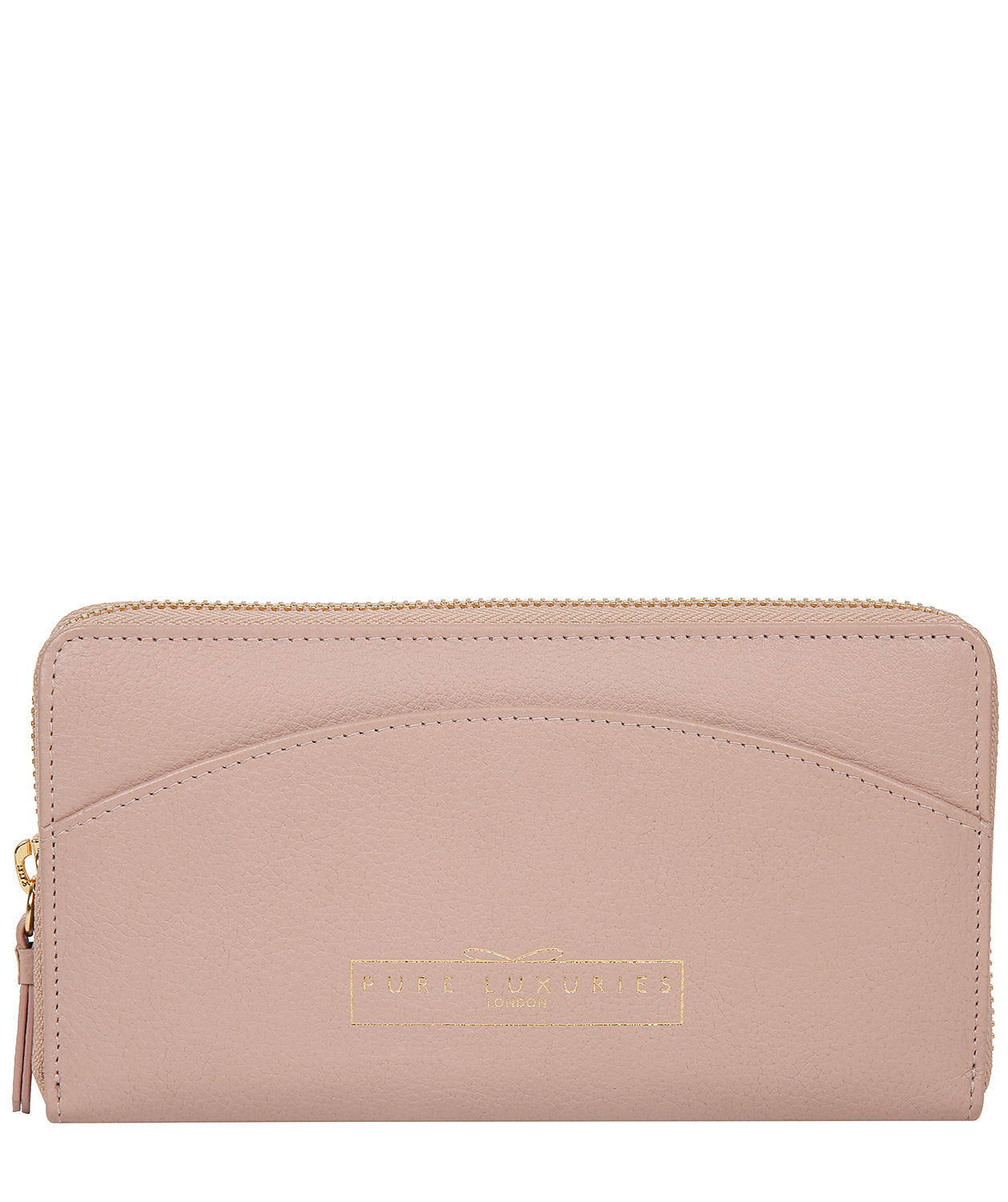 'Jenika' Blush Pink Leather Purse