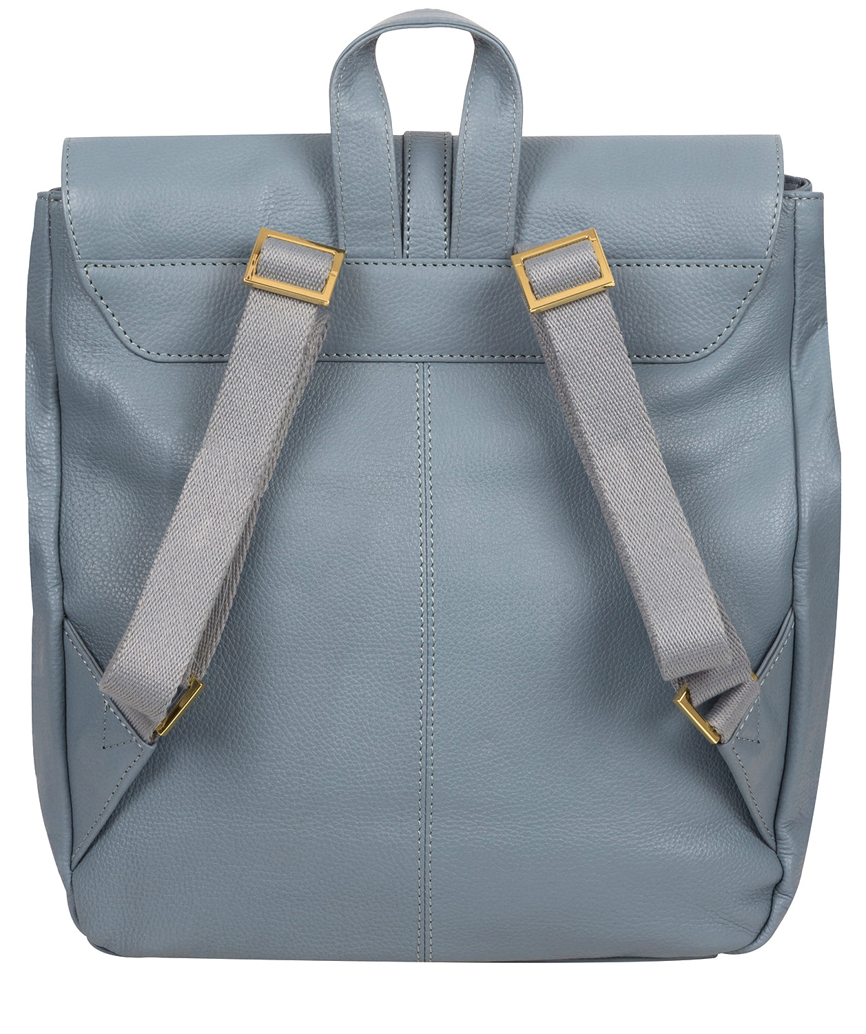 'Daisy' Blue Cloud Leather Backpack