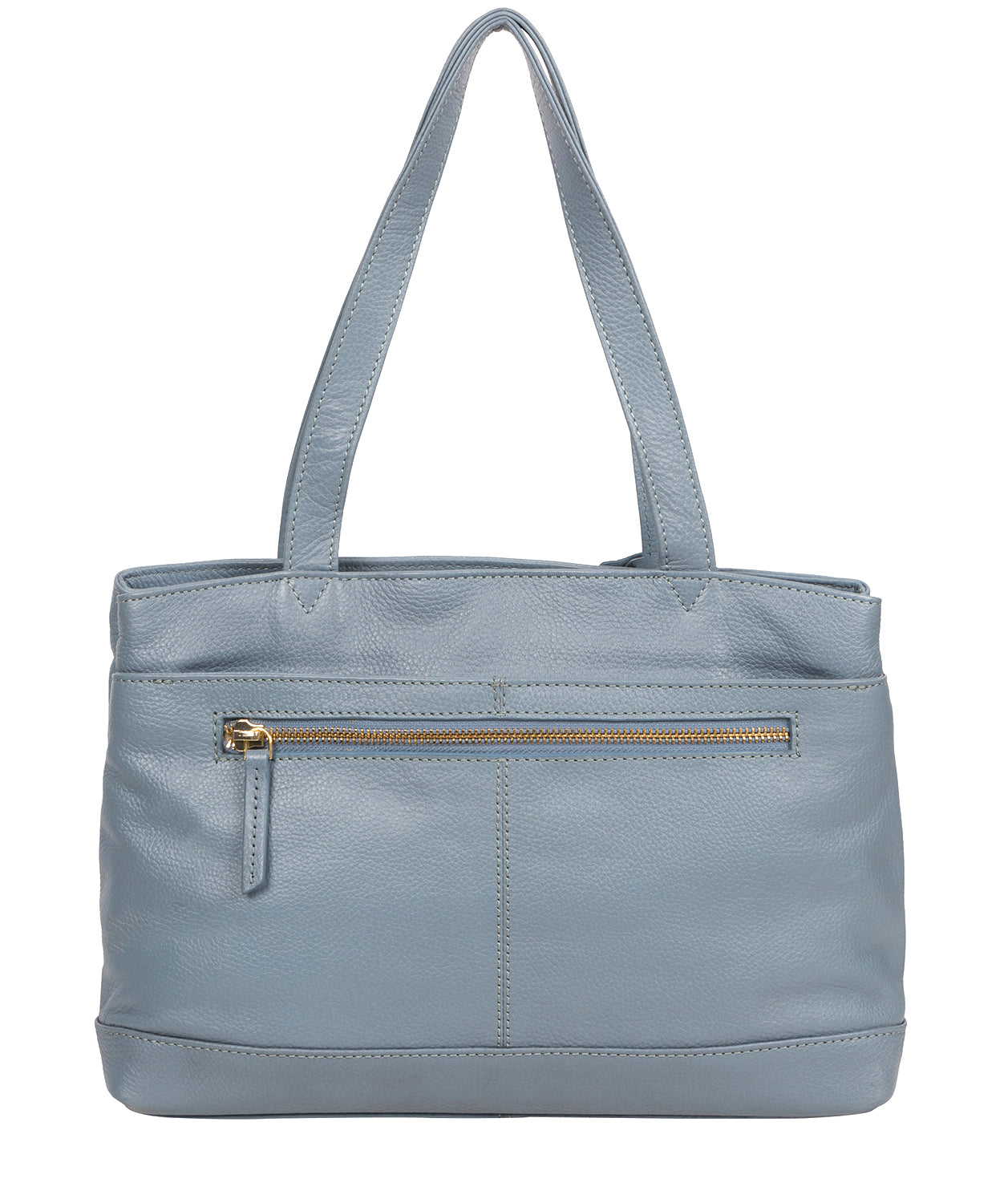 'Kate' Blue Cloud Leather Handbag