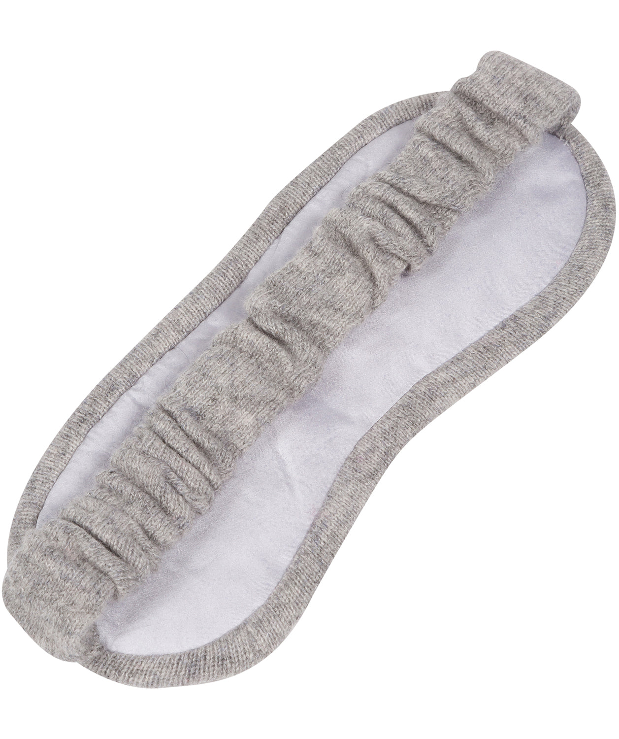 'Levens' Foggy 100% Cashmere Eye Mask