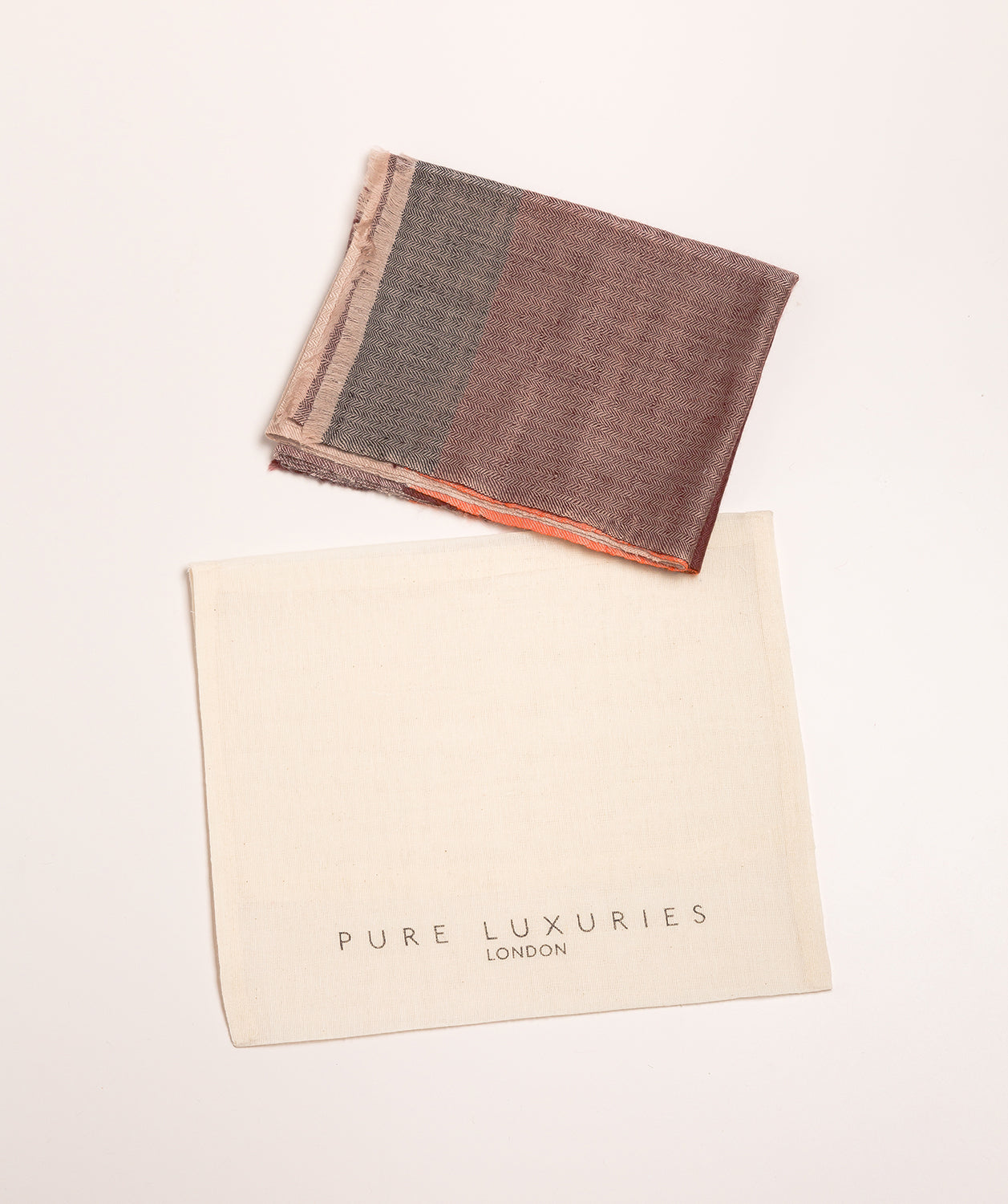 'Saturn' Cashmere & Merino Wool Neckerchief