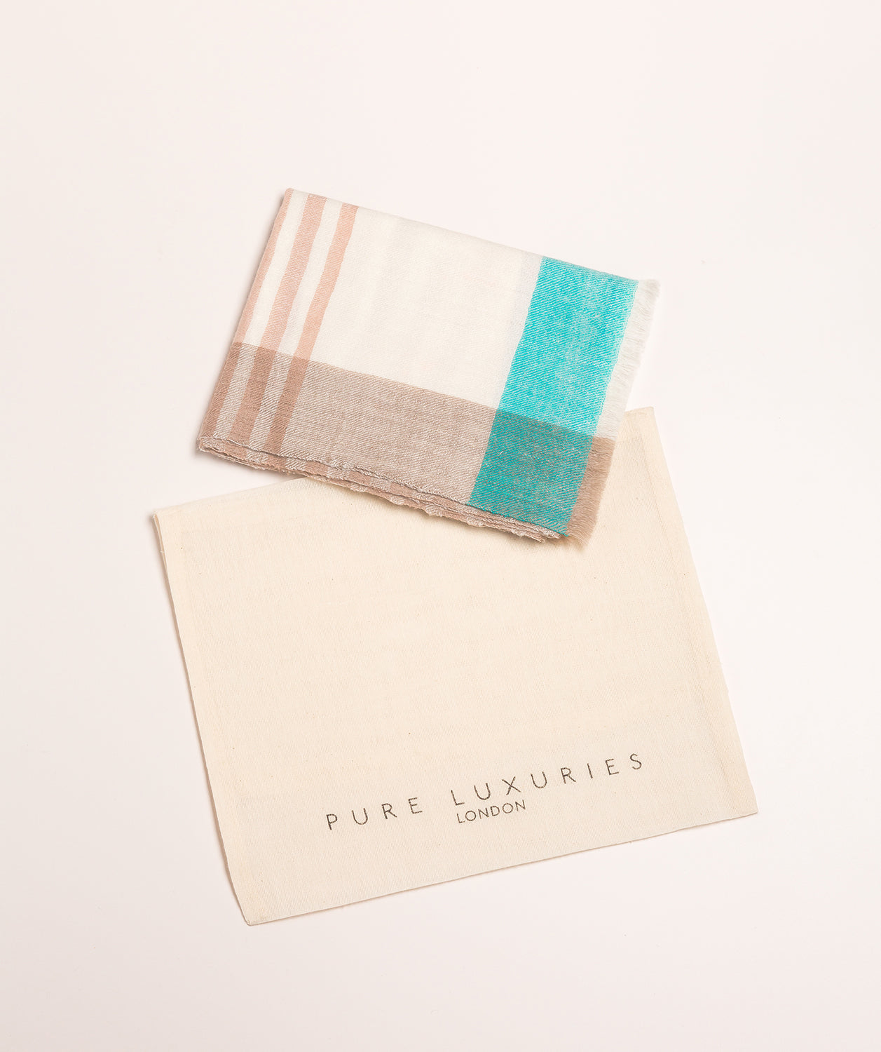 'Nebula' Cashmere & Merino Wool Neckerchief