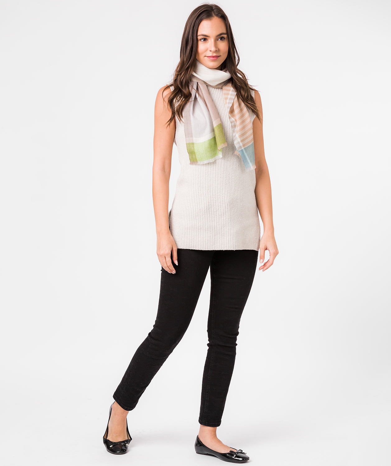 'Charon' Cashmere & Merino Wool Neckerchief