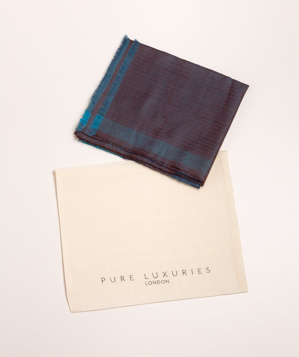 'Gradient' Cashmere & Merino Wool Pashmina