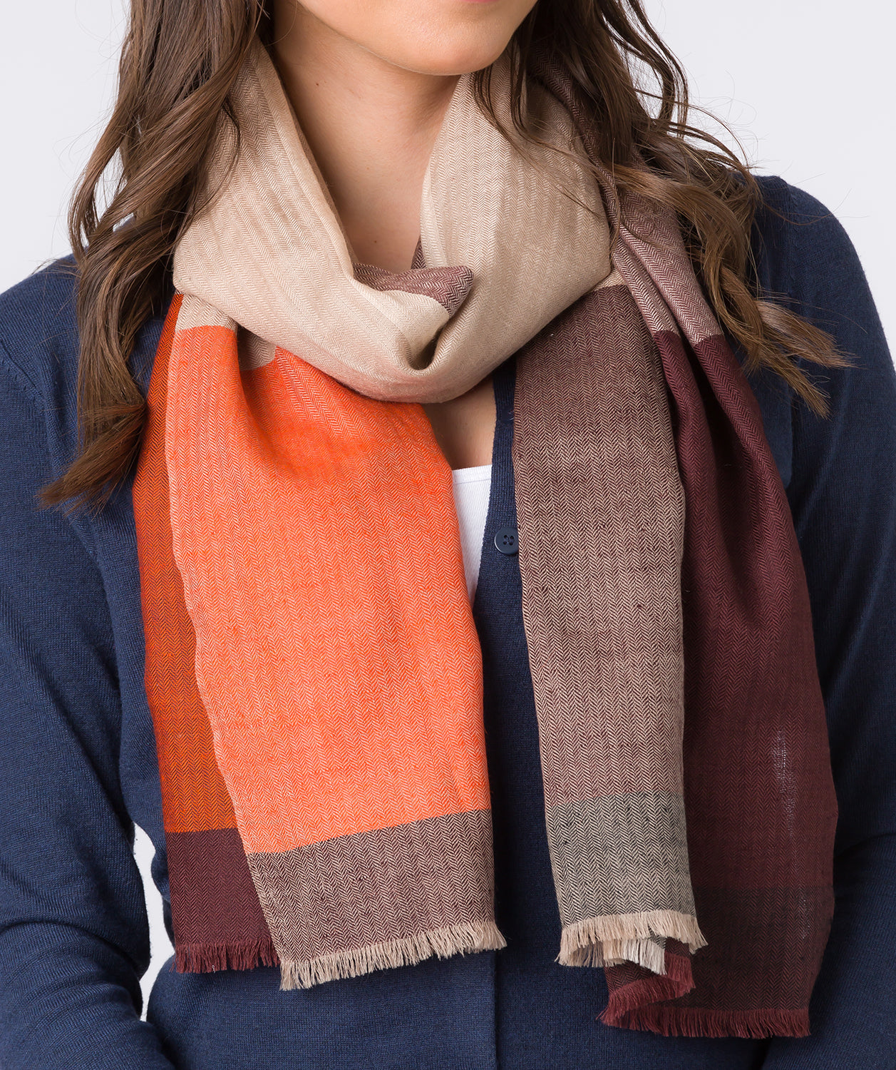 'Saturn' Cashmere & Merino Wool Pashmina