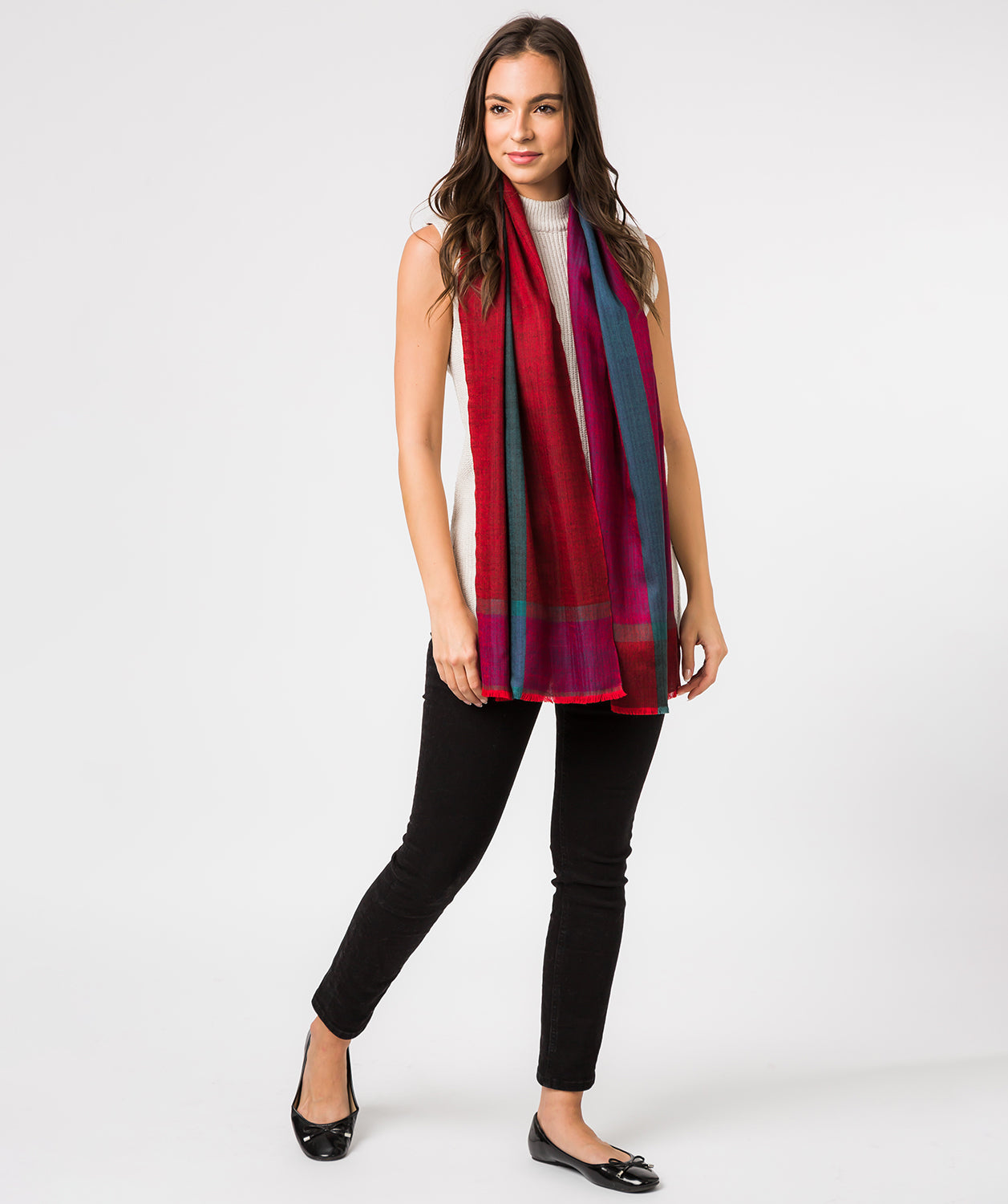 'Supernova' Cashmere & Merino Wool Pashmina