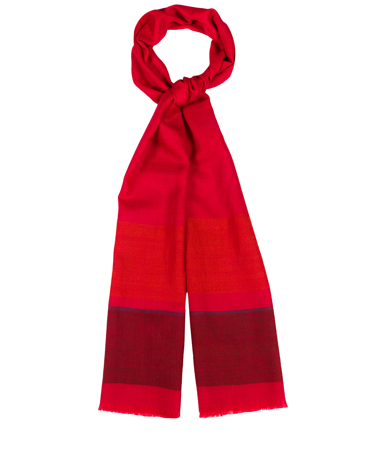 'Blur' Cashmere & Merino Wool Pashmina
