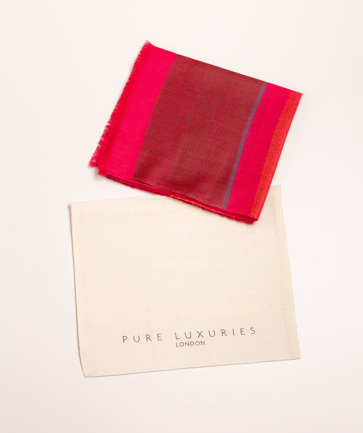 'Blur' Cashmere & Merino Wool Pashmina