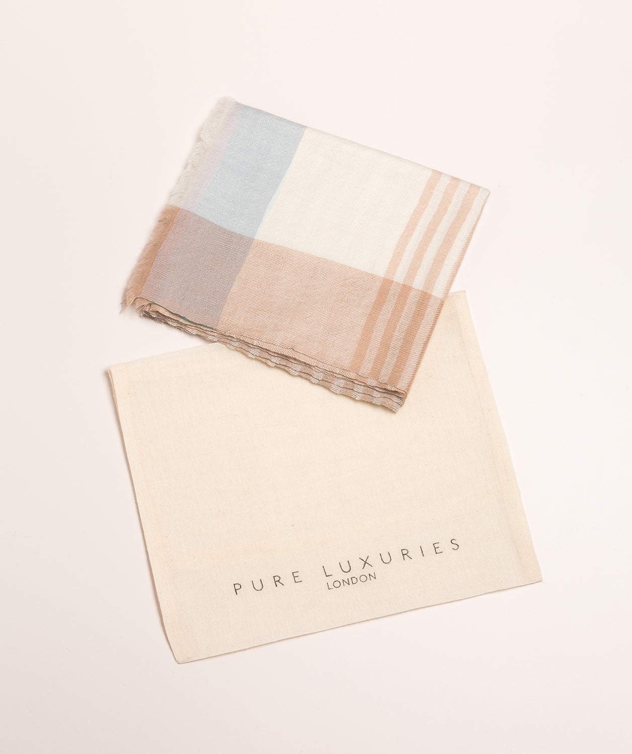 'Nebula' Cashmere & Merino Wool Pashmina