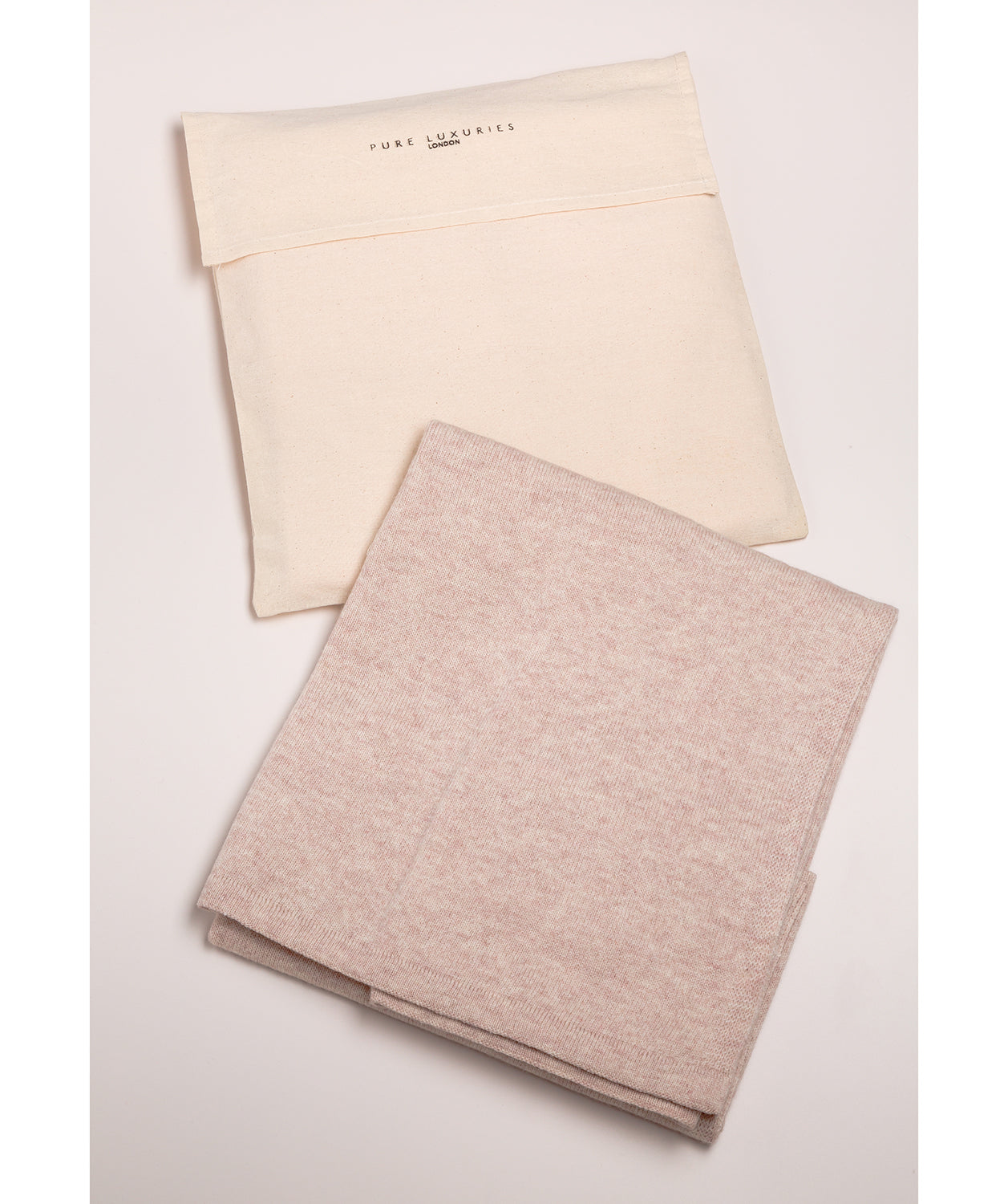 'Eskdale' Oatmeal Cashmere & Merino Wool Poncho