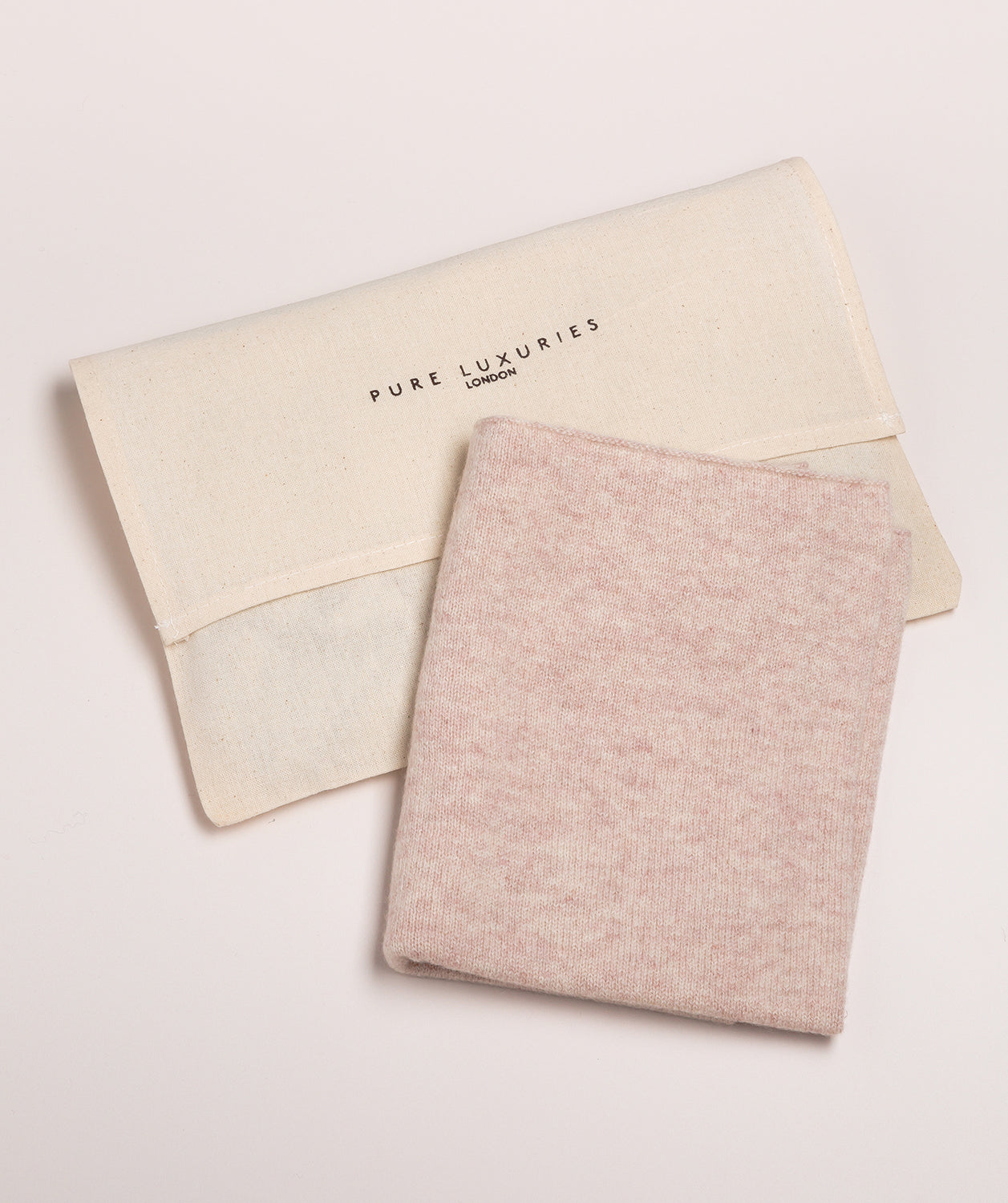 'Holker' Oatmeal Cashmere & Merino Wool Snood