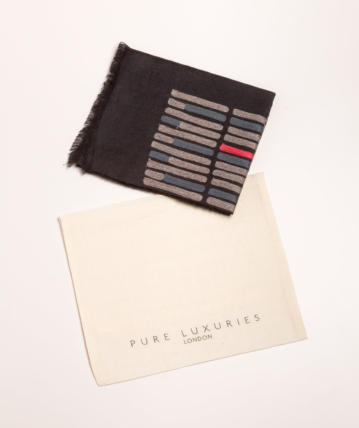 'Space' Cashmere & Merino Wool Scarf
