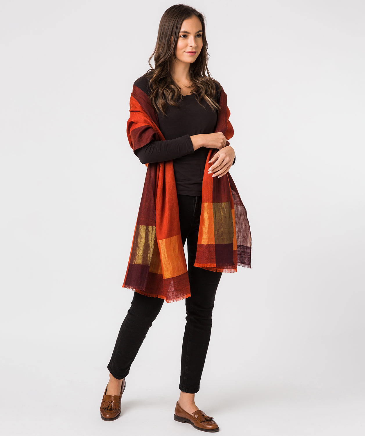 'Venus' Cashmere & Merino Wool Shawl Wrap