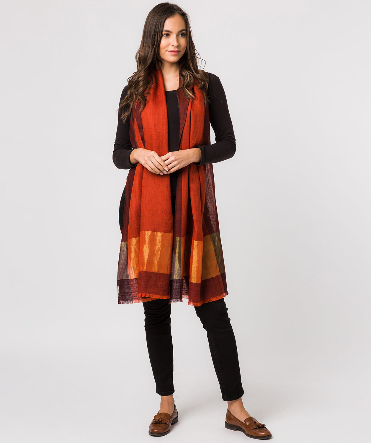 'Venus' Cashmere & Merino Wool Shawl Wrap