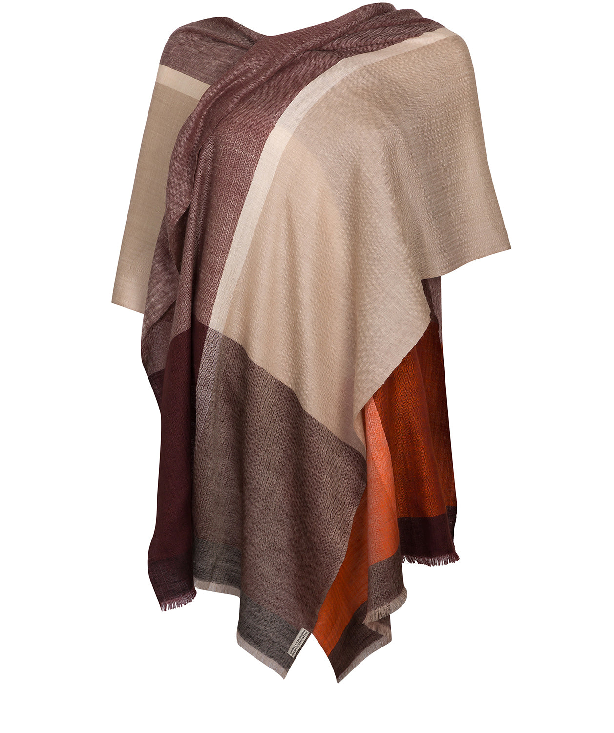 'Saturn' Cashmere & Merino Wool Shawl Wrap