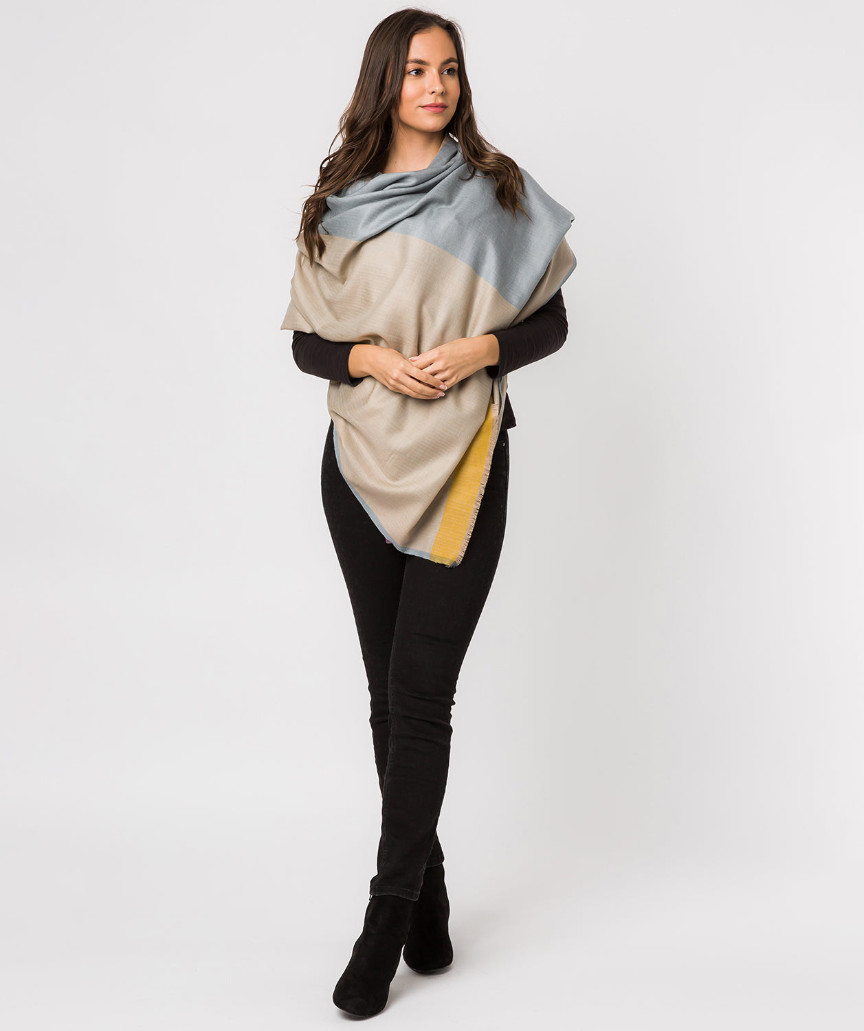 'Hue' Cashmere & Merino Wool Throw