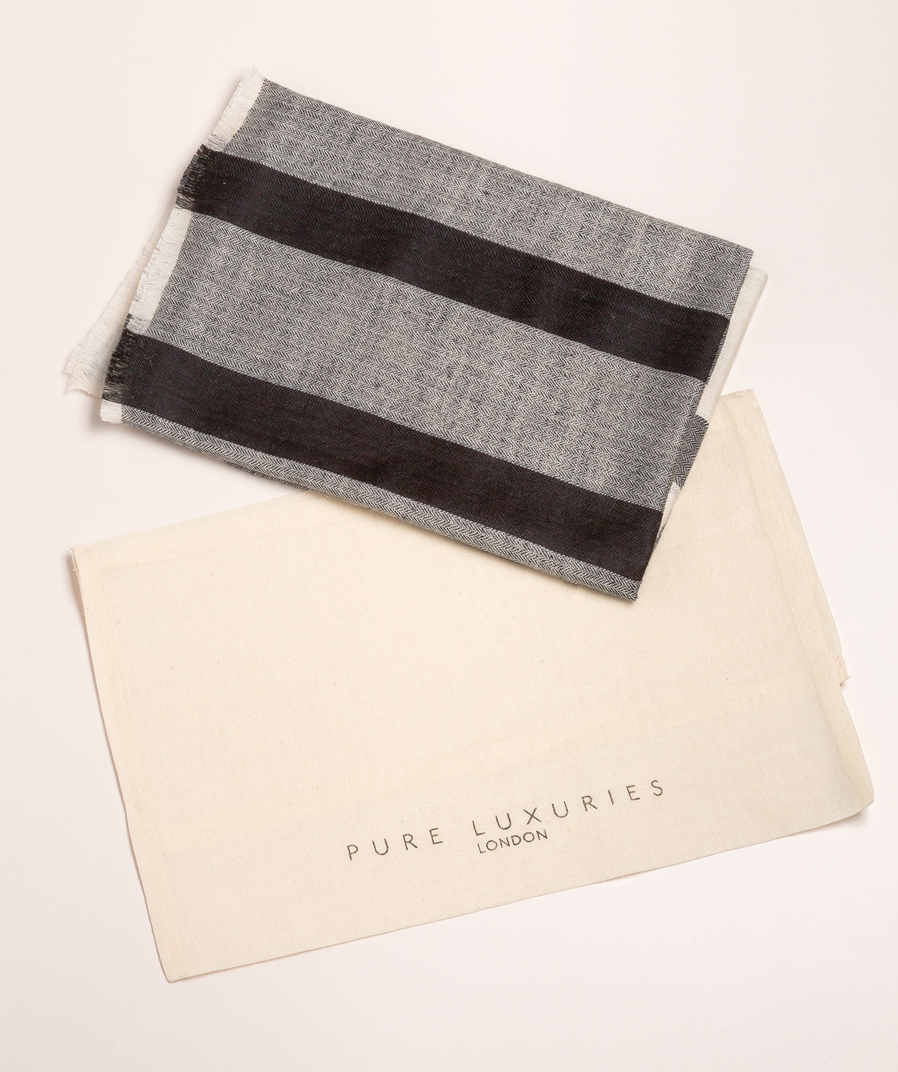 'Scale' Cashmere & Merino Wool Throw