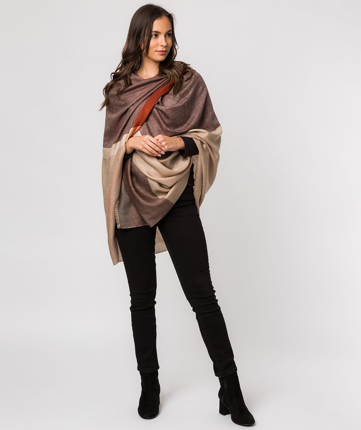 'Saturn' Cashmere & Merino Wool Throw