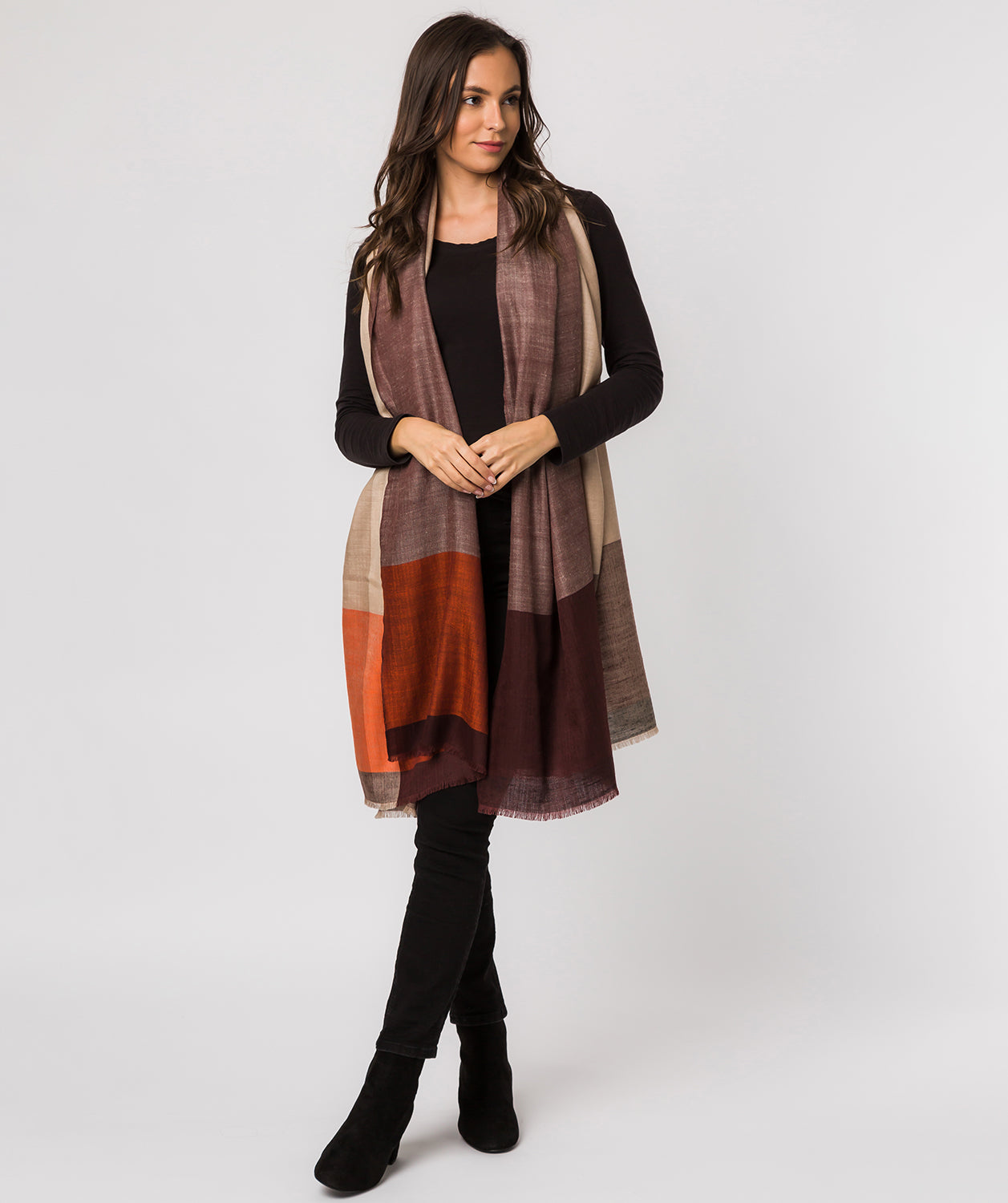 'Saturn' Cashmere & Merino Wool Throw