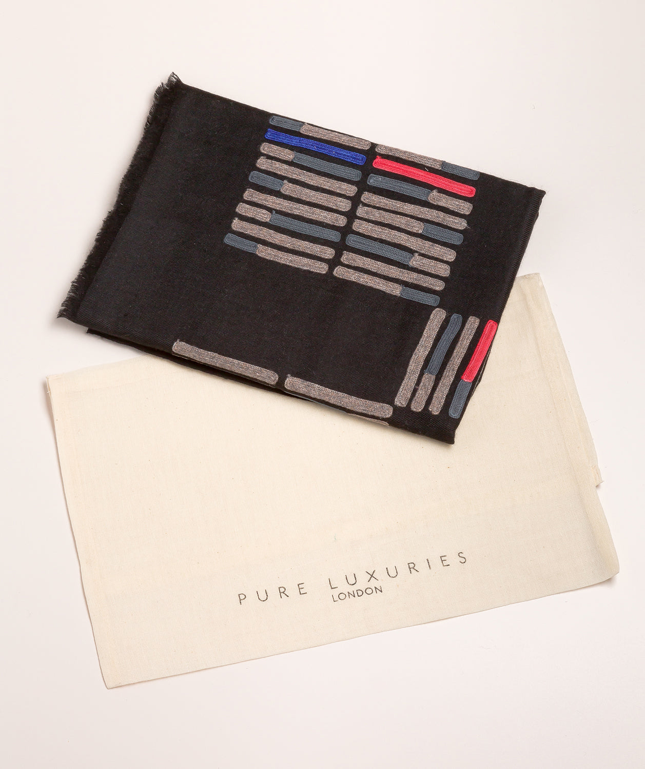 'Space' Cashmere & Merino Wool Throw