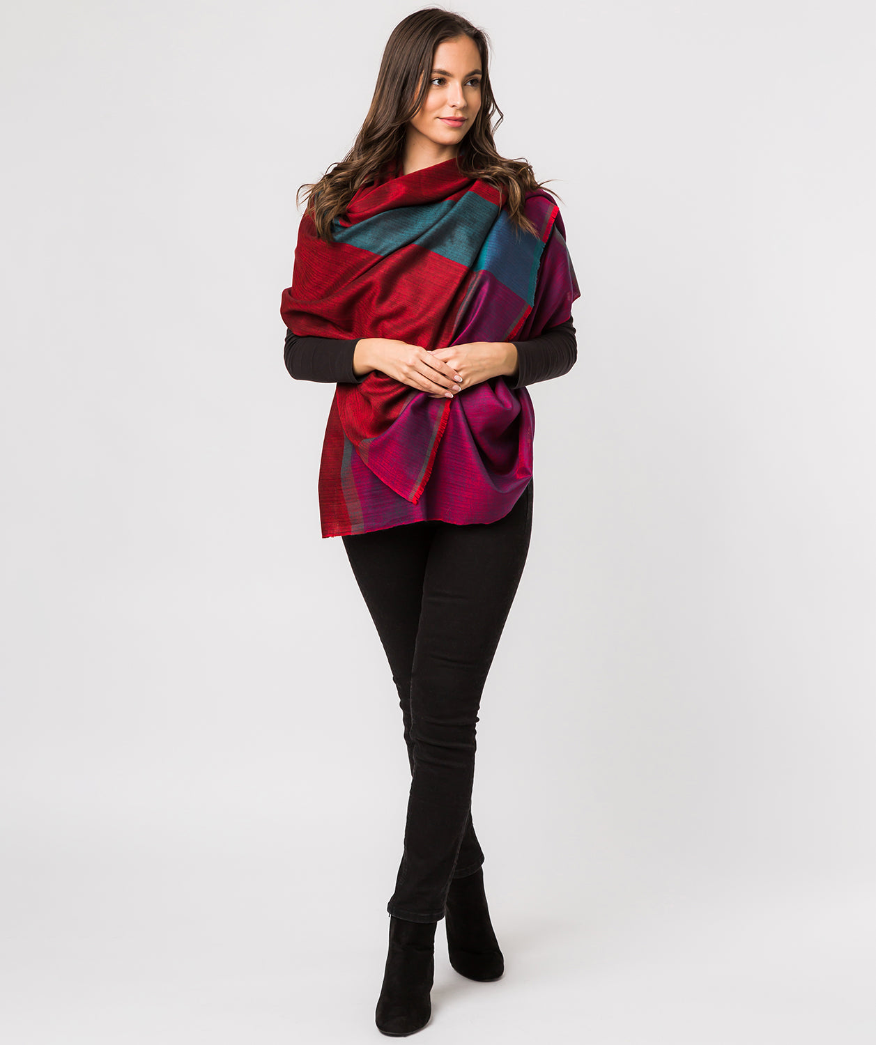 'Supernova' Cashmere & Merino Wool Throw