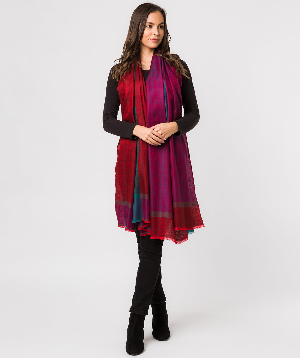 'Supernova' Cashmere & Merino Wool Throw