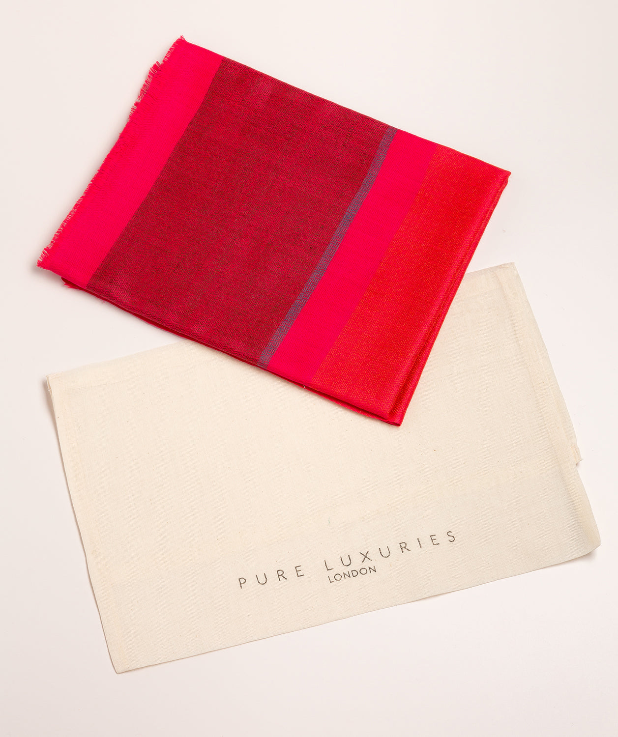 'Blur' Cashmere & Merino Wool Throw