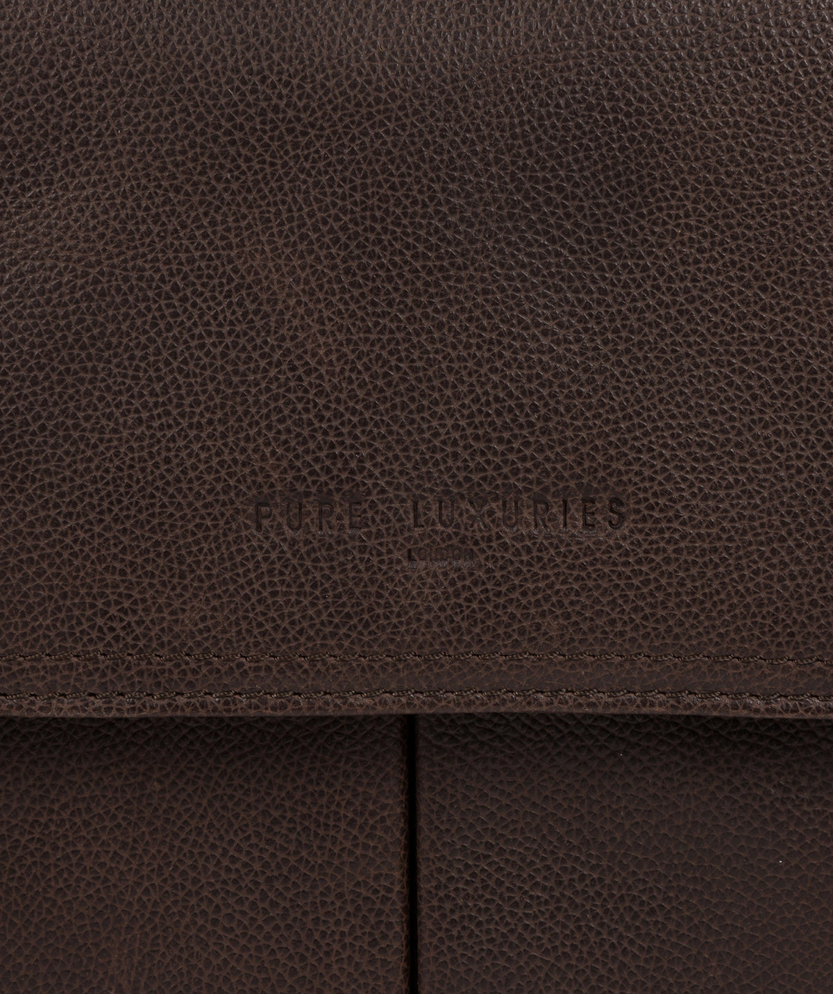 'Logan' Cocoa Leather Work Bag image 5