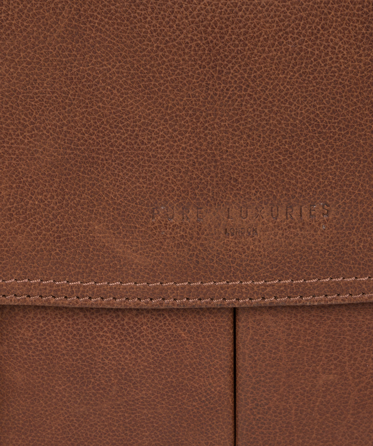 'Logan' Hazelnut Leather Work Bag