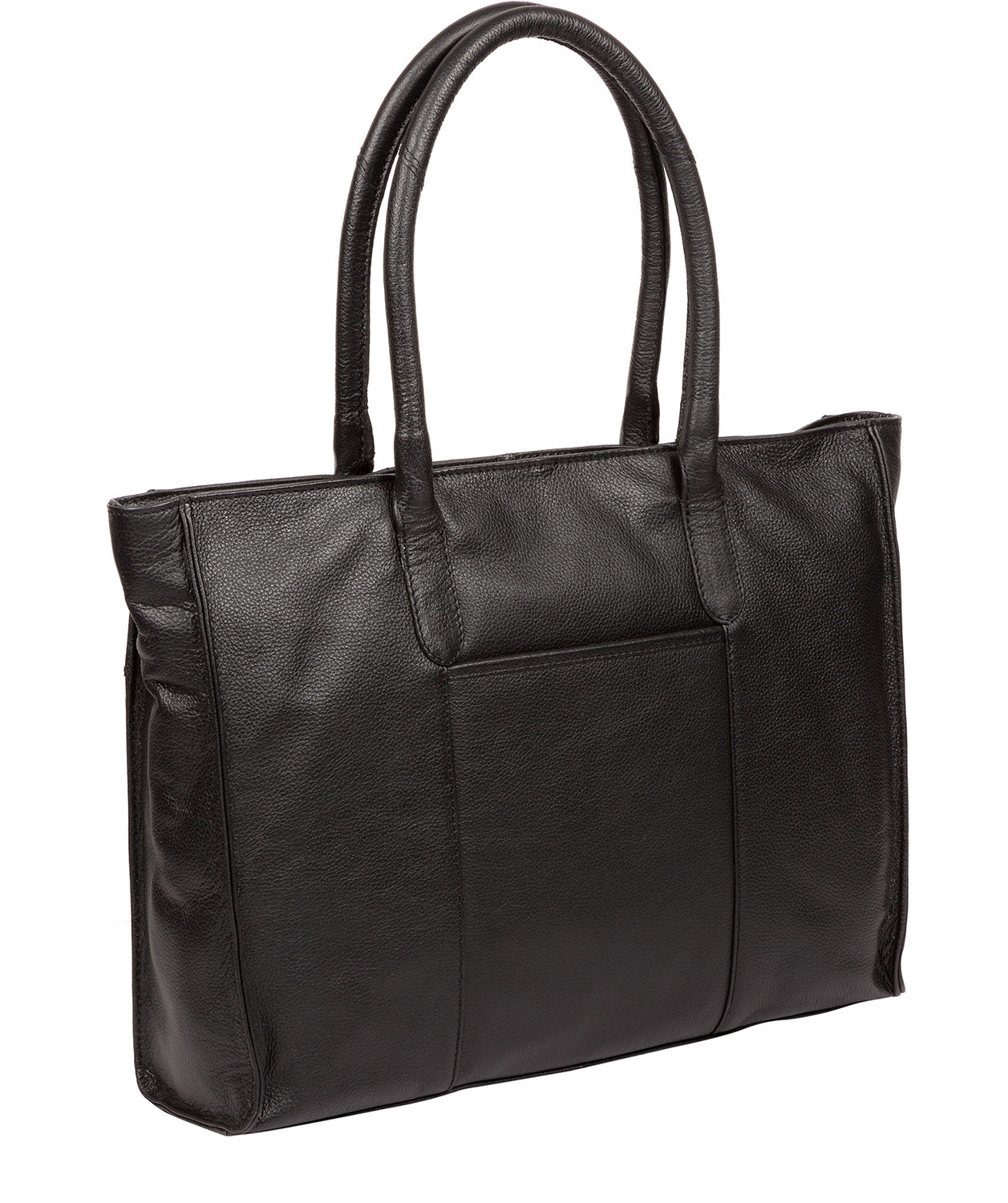 'Bloomsbury' Black & Gold Leather Tote Bag image 3