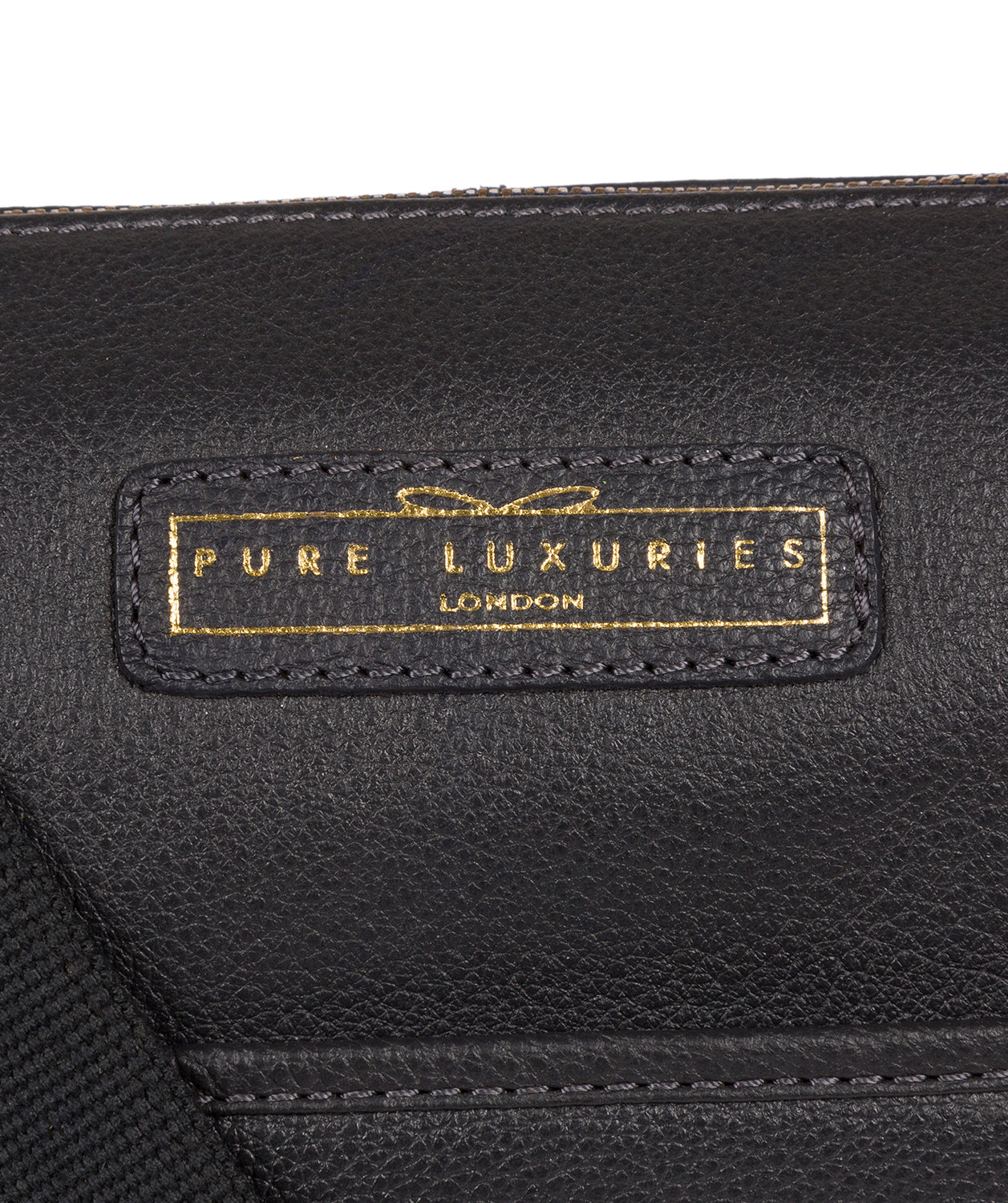 'Hove' Navy Leather Shoulder Bag image 5