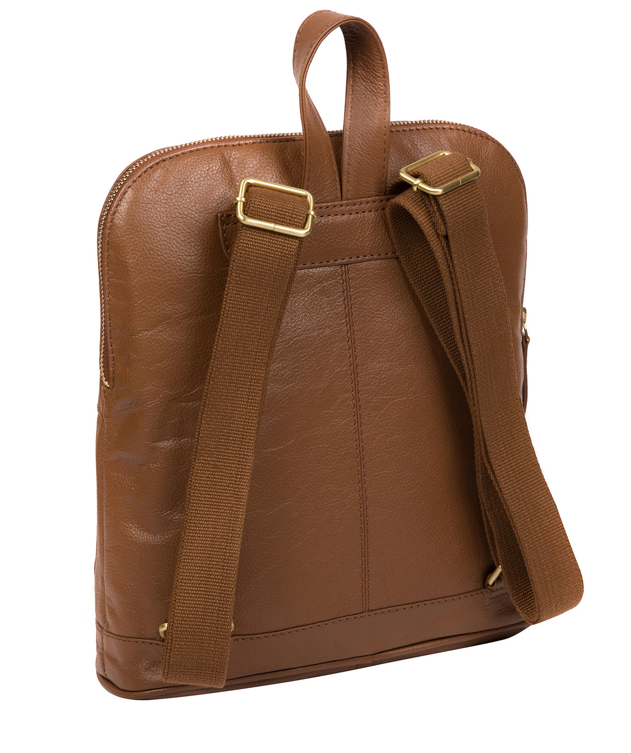 'Corfe' Tan Leather Backpack