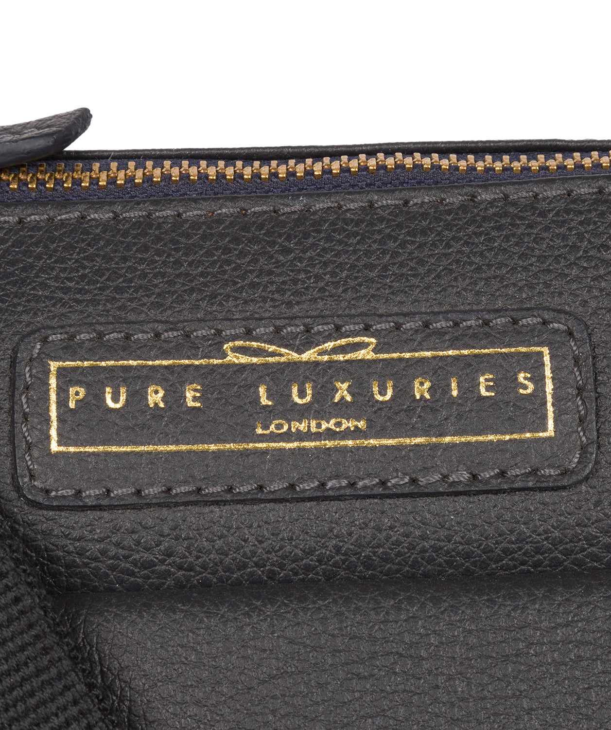 'Mayfield' Navy Leather Cross Body Bag image 6