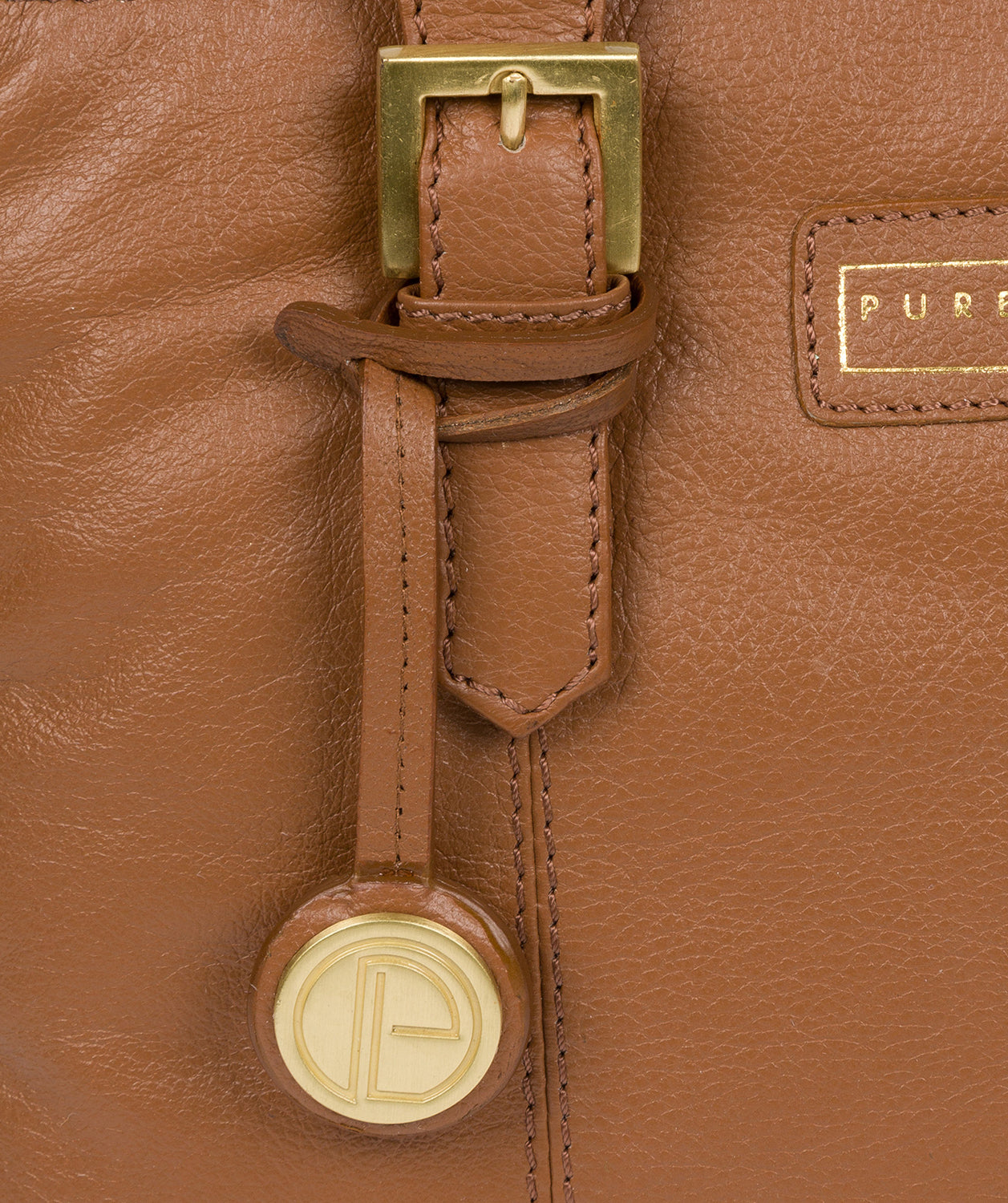 'Avebury' Tan Leather Handbag Pure Luxuries London