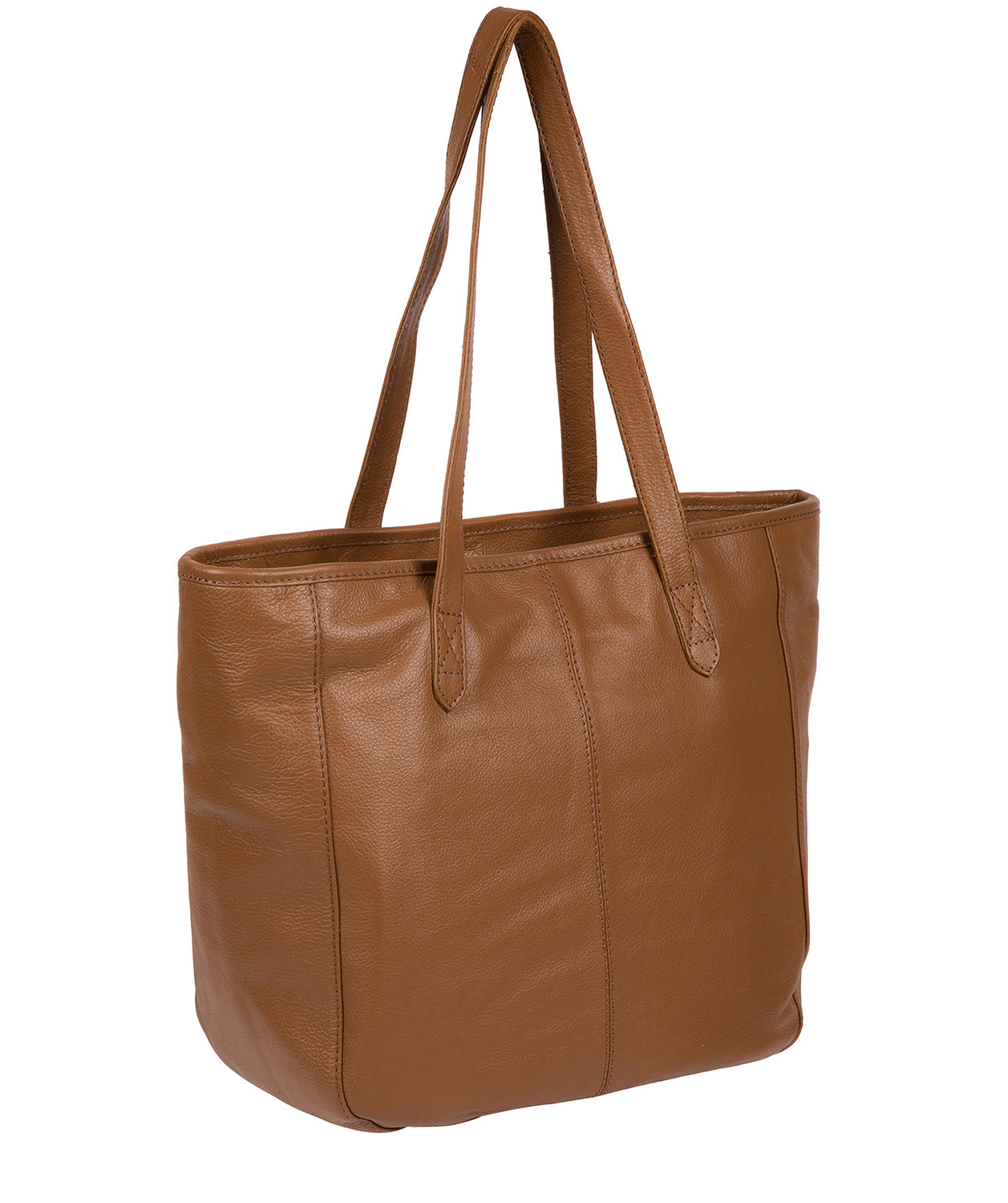 'Spalding' Tan Leather Tote Bag Pure Luxuries London