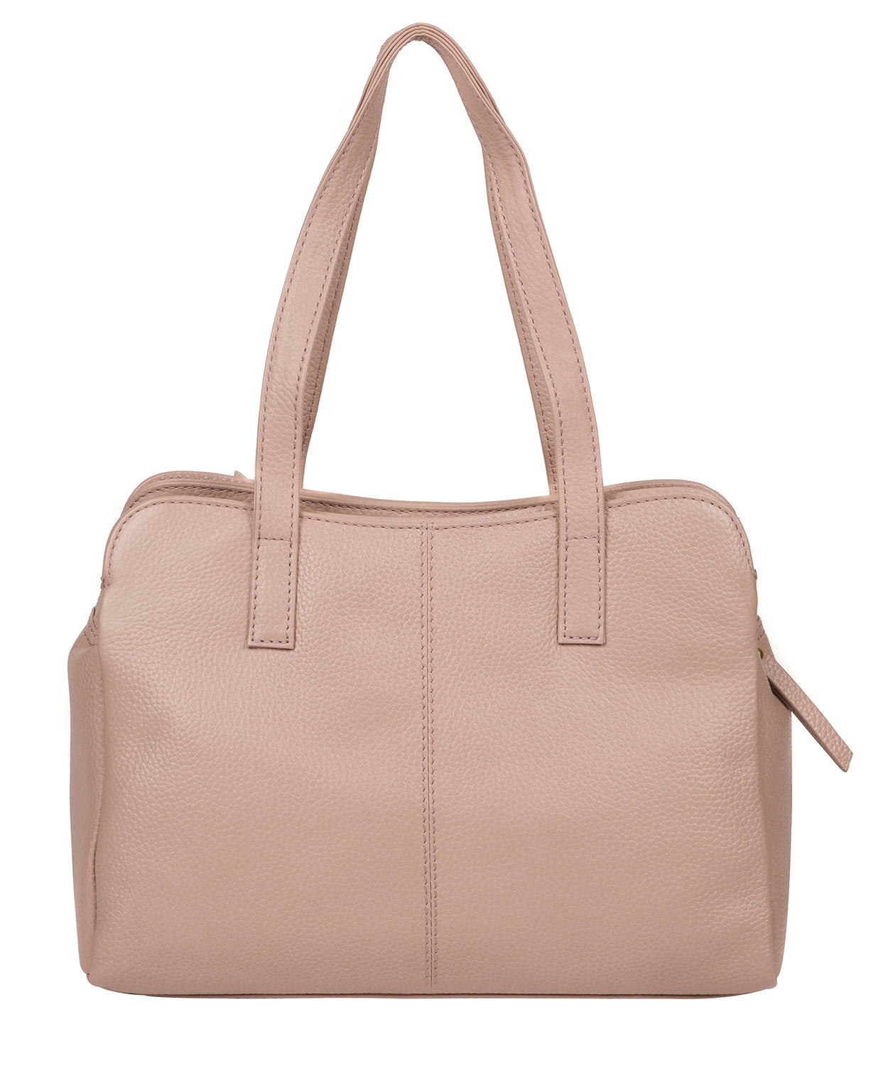 'Henna' Blush Pink Leather Handbag Pure Luxuries London