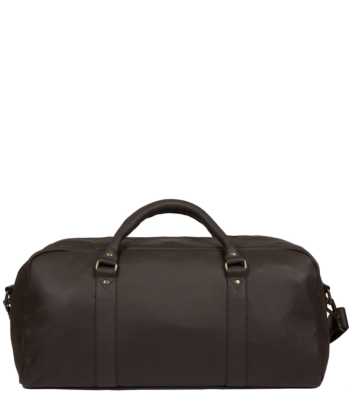 'Shackleton' Brown Leather Holdall