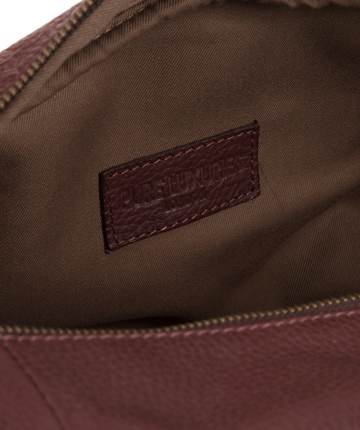 'Shackleton' Oxblood Genuine Leather Holdall