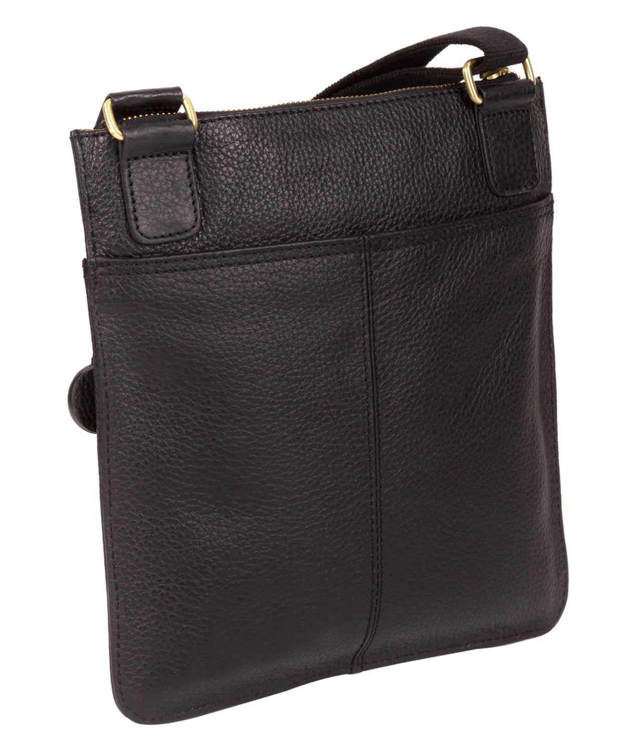 'Jarrow' Black & Gold-Coloured Detail Bag