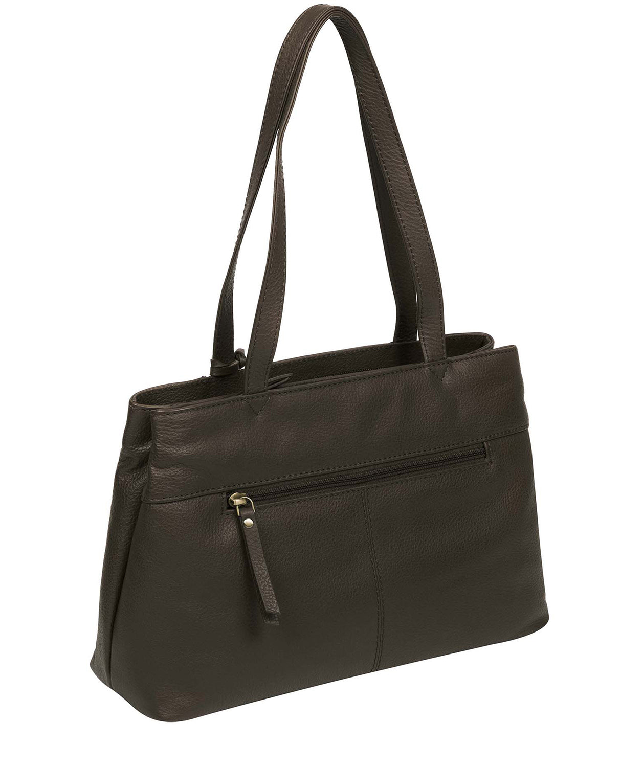 'Mist' Olive Leather Handbag