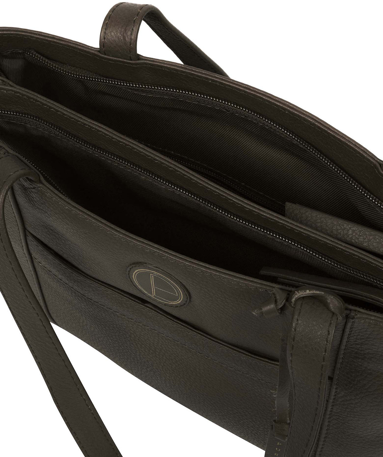 'Mist' Olive Leather Handbag