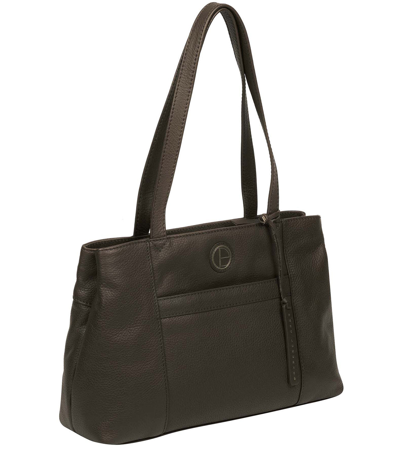 'Mist' Olive Leather Handbag