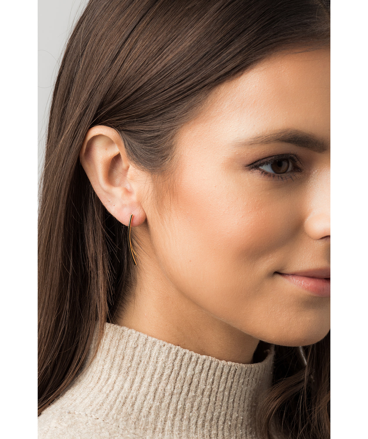 Copy of Gift Packaged 'Pelmo' 925 Silver Minimalistic Drop Earrings